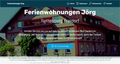 Desktop Screenshot of ferienhofjoerg.de